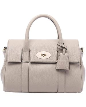 Mulberry Small Bayswater Satchel Bag - Neutro