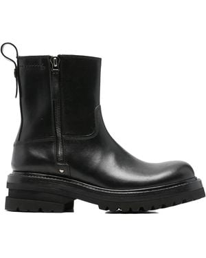 Premiata Leather Boots - Black