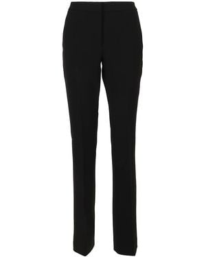 Moschino Tailored Wide-Leg Trousers - Black