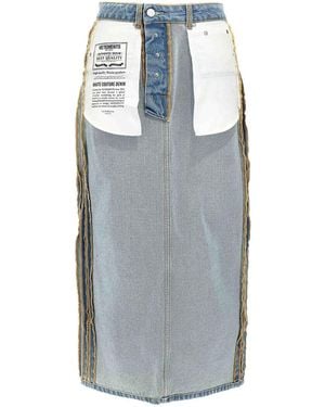 Vetements Inside-Out Skirt - Grey