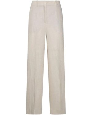 Incotex Linen Trousers - White