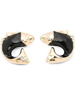 Jacquemus Les Boucles Poisson Earrings - White