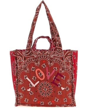 Call it By Your Name Medium Shopping Bag - Red