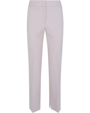 Peserico Flared Crop Trousers - Grey