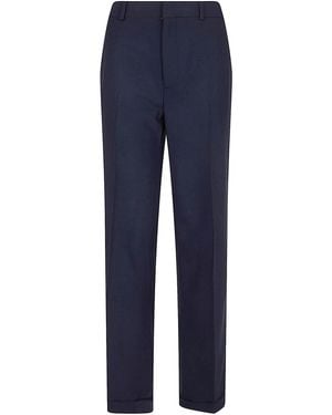 Polo Ralph Lauren Woven-Straight-Pants - Blue
