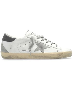 Golden Goose Super-Star Leather Sneakers - White