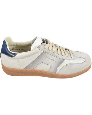 Santoni Dbs Oly Trainers - White