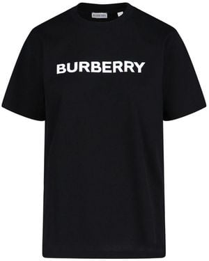 Burberry Logo T-Shirt - Black