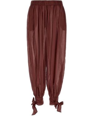 ANDAMANE Noor Trousers - Red