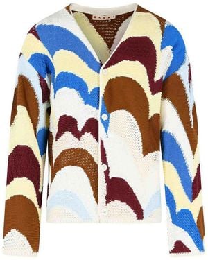 Marni Cotton Cardigan - Blue