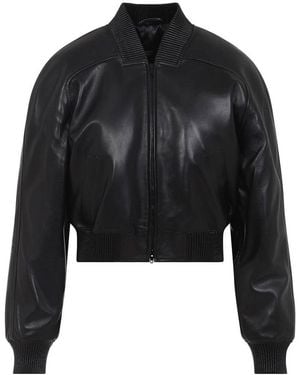 Phoebe Philo Shrunk Bomber - Black