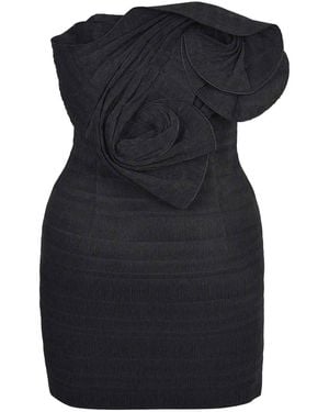 Magda Butrym Dress Made Of Polyester - Black