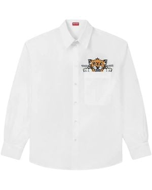 KENZO Chemise Ml - White