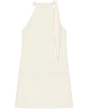 Courreges Halter Neck Dress - White