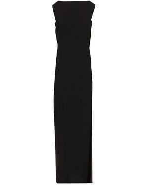 Max Mara Long Cady Dress - Black
