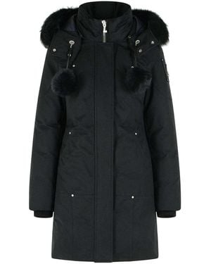 Moose Knuckles Stirling Original Cotton Blend Parka - Black