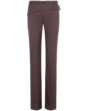 Sportmax Banda Slim Trouser - Purple