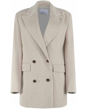 Manuel Ritz Coat - White