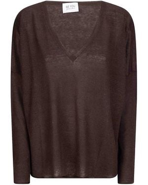 Be You Scollo A V Lino - Brown