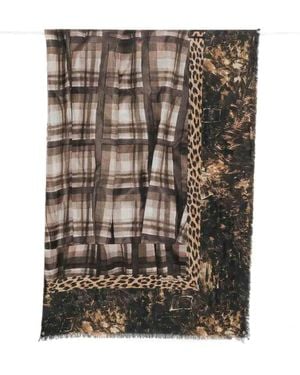 Pierre Louis Mascia Euclidex Cm 135X195 Scarf - Black