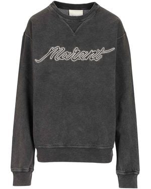 Isabel Marant Mahony-Gb Sweatshirt - Gray
