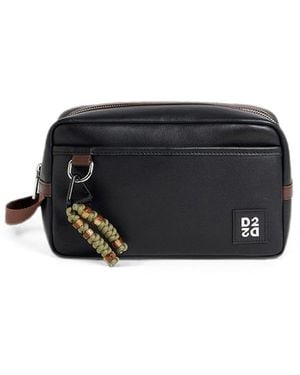 DSquared² Beauty Case D2 Upside Down - Nero