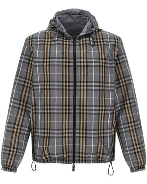 Burberry Newport' Reversible Jacket - Grey