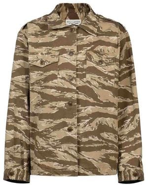 Nili Lotan Camouflage Shirt - Brown
