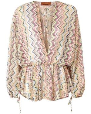 Missoni Short Cover Up - Natural