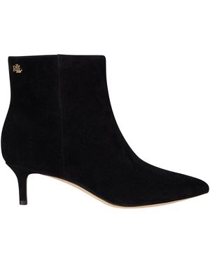 Ralph Lauren Mckay Bt Hl-Boots-Bootie - Black