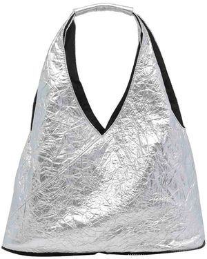 MM6 by Maison Margiela Japanese Shoulder Bag - Grey