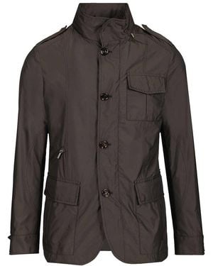 Moorer Field Jacket Porto Km - Black