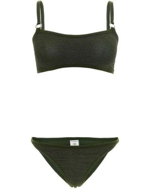Hunza G Iris' Bikini - Green