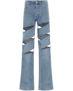 Coperni Spiral Jeans - Blue