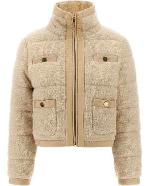 Pinko 'Raquel' Down Jacket - Natural