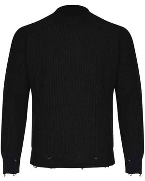 ATOMOFACTORY Jumper Made Of A Wool And Cashmere Blend - Black