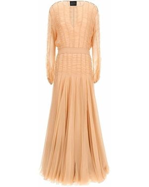 Giovanni bedin Chiffon Dress - Natural