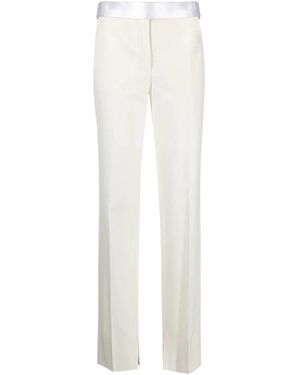 Stella McCartney Trousers Twill Tailoring - White