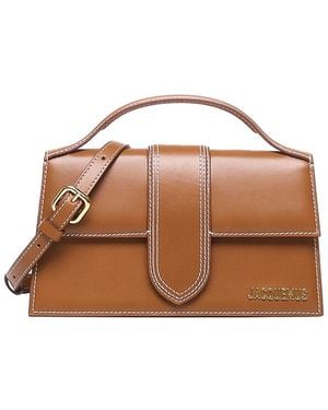 Jacquemus Le Grand Bambino Leather Bag - Brown