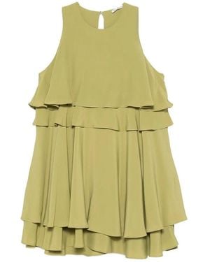 Ami Paris Mini Sleevless Dress - Green