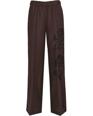 Liviana Conti Julian Trousers - Brown