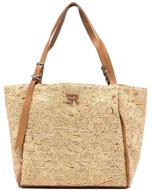 ERMANNO FIRENZE Shopping Bag - Natural