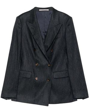 Tagliatore Double-Breasted Parigi Blazer - Blue