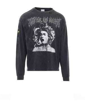 SAINT Mxxxxxx Long Sleeves T-Shirt - Blue