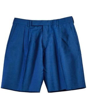 Paul Smith Formal Bermuda Shorts - Blue