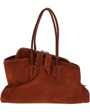 The Attico Middle Hand Bag - Brown