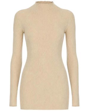 Rick Owens Suéter Con Cuello Alto - Neutro