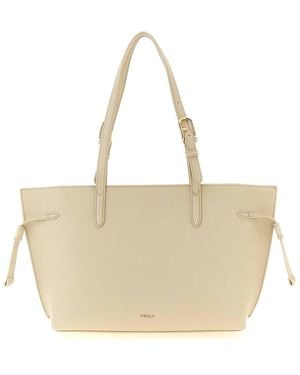 Furla Ava M' Shopping Bag - Natural