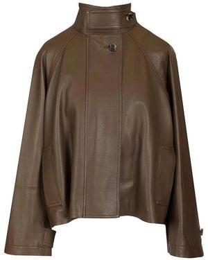 Loewe Short Parka - Brown