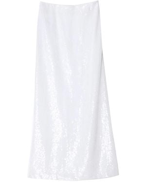 Moschino Gonna Paillettes - White